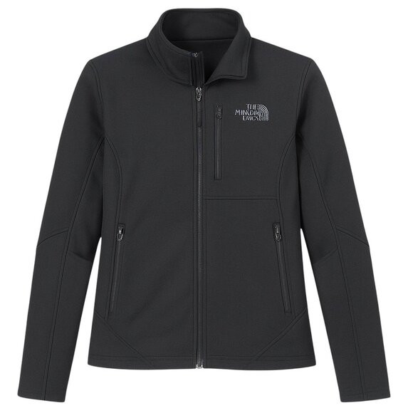 THE NORTH FACE Men’s Black Softshell Jacket with Checkered Lining - Size Small - Picture 1 of 4